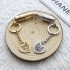 Personalized Pet Photo Engraved Keepsake Urn Keychain, Customized Pet Fur Jar, Pet Loss Gift